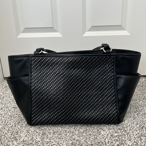 Coach Tote Purse – Black (Style F1420) - Picture 2 of 5